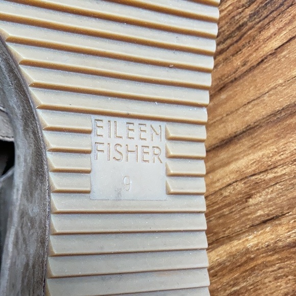 Eileen Fisher lace up wedge sandals size 9 - Picture 7 of 10